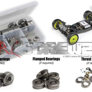 los149b - Team Losi 22X DC 2WD 1/10th (#TLR1233) Compatible Metal Shielded Bearing Kit