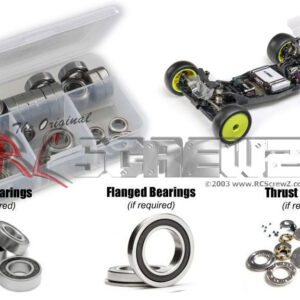 los149r - Team Losi 22X DC 2WD 1/10th (#TLR1233) Compatible Rubber Shielded Bearing Kit