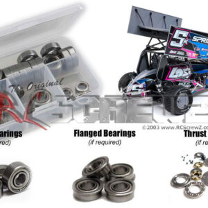 los150b - Team Losi 22s Sprint 2WD 1/10 (#LOS1387) Compatible Metal Shielded Bearing Kit