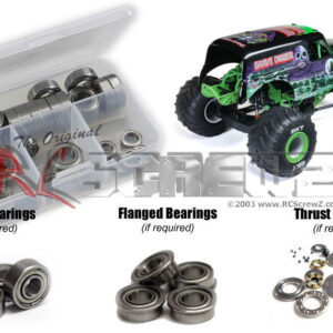 los151b - Team Losi LMT 2.0 Monster Truck (#LOS04028) Compatible Metal Shielded Bearing Kit - Image 1