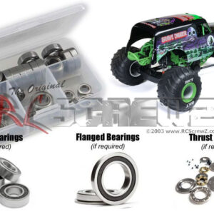 los151r - Team Losi LMT 2.0 Monster Truck (#LOS04028) Compatible Rubber Shielded Bearing Kit - Image 1