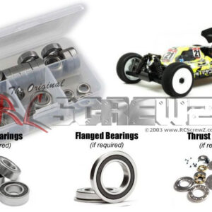 may002r - Mayako RC MX8-22MPC/ 22R Nitro 1/8th Buggy Compatible Rubber Shielded Bearing Kit