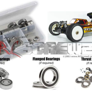 may005r - Mayako RC MX8E-24MPC/24R 1/8th Buggy Compatible Rubber Shielded Bearing Kit