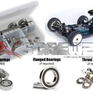 may008r - Mayako RC MX8E-25 1/8th Buggy Compatible Rubber Shielded Bearing Kit