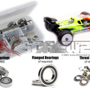 mug041r - Rubber Shielded Bearing Kit For The Mugen Seiki MBX8T Nitro (#E2023)