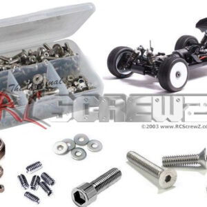 mug044 - Mugen Seiki MBX8R Eco 1/8th (#E2028) Compatible Stainless Screw Kit