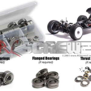 mug44b - Mugen Seiki MBX8R Eco 1/8th (#E2028) Compatible Metal Shielded Bearing Kit