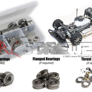 mug50b - Mugen Seiki MTX7R Nitro 4wd (#T2006) Compatible Metal Shielded Bearing Kit