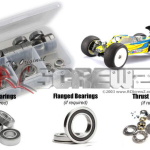mug55r - Mugen Seiki MTX8TR 1/8th (#E2029) Compatible Rubber Shielded Bearing Kit