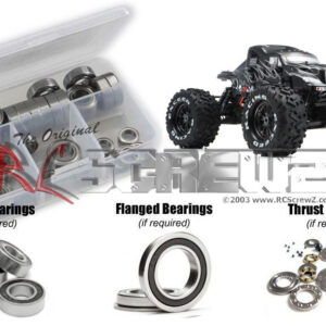 nrcx011r - Rubber Shielded Bearing Kit For The Exceed MadBeast (Electric)