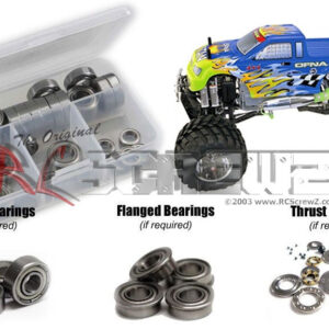 ofn025b - Metal Shielded Bearing Kit Compatible With Ofna Twin Titan (#34212)
