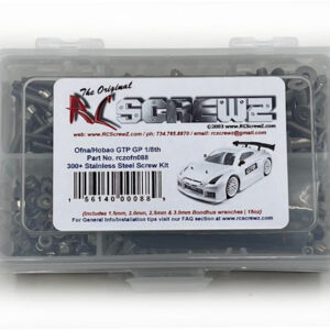 ofn088 - Stainless Steel Screw Kit For The Ofna/Hobao GTB Nitro (HB-GTS)