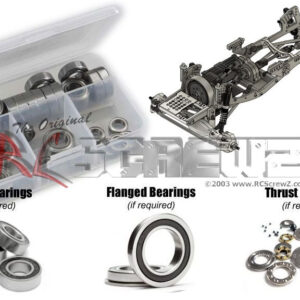 ott001r - Team Ottsix Racing Wizard Compspec C2 1/10th Crawler Compatible Rubber Shielded Bearing Kit