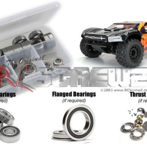 prol005r - Proline Pro-Fusion SC 4x4 SCT (#400600) Compatible Rubber Shielded Bearing Kit