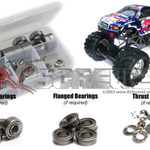 rcr015b - Redcat Racing Ground Pounder Metal Shielded Bearing Kit