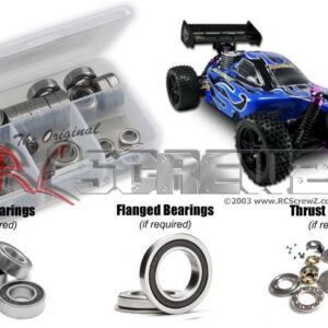 rcr025r -RedCat Racing Shockwave Nitro Rubber Shielded Bearing Kit
