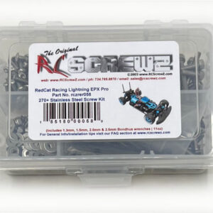 rer058 - Stainless Steel Screw Kit For The RedCat Lightning EPX Pro