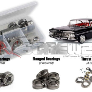 rer077b - RedCat Racing 1959 Impala Lowrider Compatible Metal Shielded Bearing Kit