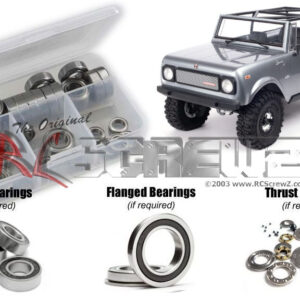 rer079r - Redcat Racing Gen 9 Scout 800A Compatible Rubber Shielded Bearing Kit