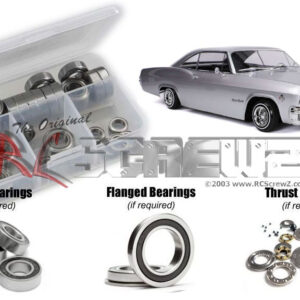 rer087r - Redcat SixtyThree 1965 Impala Lowrider (#33483/84) Compatible Rubber Shielded Bearing Kit