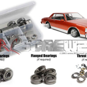rer089b - Redcat 1987 Chevrolet Caprice Lowrider  (#40284/85) Compatible Metal Shielded Bearing Kit
