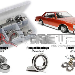 rer089b - Redcat 1987 Chevrolet Caprice Lowrider  (#40284/85) Compatible Metal Shielded Bearing Kit