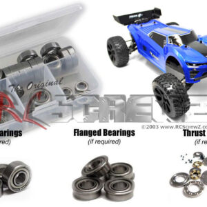 rer090b - Redcat Piranha TR10 Truggy 2wd 1/10th Compatible Metal Shielded Bearing Kit
