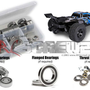 rer091r - Redcat Valkyrie TR 4s Truggy 1/10th Compatible Rubber Shielded Bearing Kit