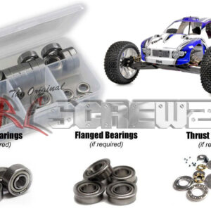 sch019b - Schumacher Riot 2 (#K089) Compatible Metal Shielded Bearing Kit