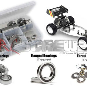 sch035r - Rubber Shielded Bearing Kit For The Schumacher Top Cat Classic (#K178)