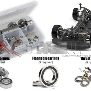 sch036r - Schumacher Mi7 Pro 1/10th (#K182) Rubber Shielded Bearing Kit