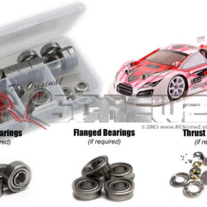 sch037b - Schumacher Mi8 1/10th (#K195/196) Metal Shielded Bearing Kit