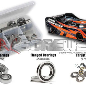 ser069r- Serpent Viper 989 Onroad 1/8th (#903018) Rubber Shielded Bearing Kit
