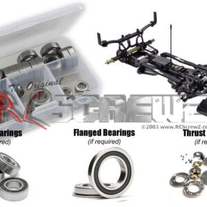 ser094r - Serpent Taipan 988e 1/8th (#905001) Compatible Rubber Shielded Bearing Kit