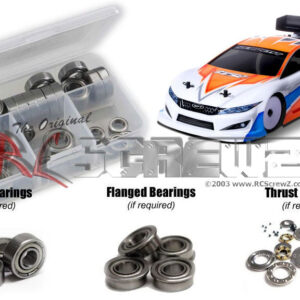 ser097b - Serpent Project 4X Pro 1/10th (#400032) Compatible Metal Shielded Bearing Kit