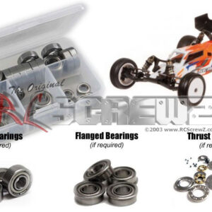 ser098b - Serpent SRX2 MH 1/01th 2wd (#500008) Compatible Metal Shielded Bearing Kit