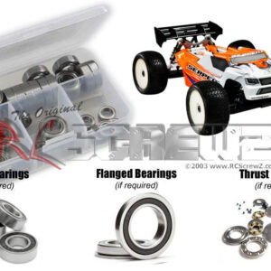 ser099r - Serpent SRX8T-e Pro 1/8th (#600064) Compatible Rubber Shielded Bearing Kit