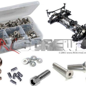 ser100 - Serpent SRX8GTE R 1/8th 4wd GP (#600074) Compatible Stainless Steel Screw Kit - Image 1