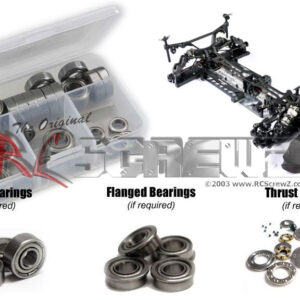 ser100b - Serpent SRX8GTE R 1/8th 4wd GP (#600074) Compatible Metal Shielded Bearing Kit
