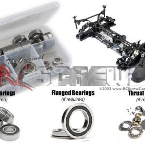 ser100r - Serpent SRX8GTE R 1/8th 4wd GP (#600074) Compatible Rubber Shielded Bearing Kit