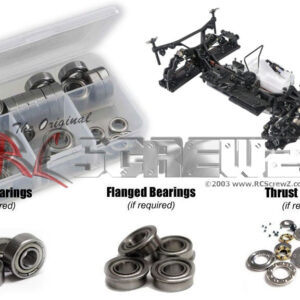 ser101b - Serpent SRX8GT R 1/8th 4wd GP (#600072) Compatible Metal Shielded Bearing Kit