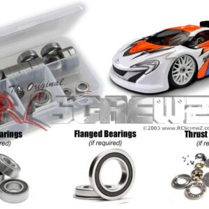 ser103r - Serpent SRX8 GTE LWB EP 1/8th (#600060) Compatible Rubber Shielded Bearing Kit