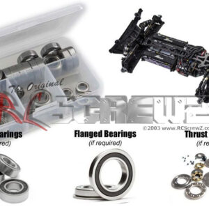 ser104r - Serpent SRX8 GTE EP 1/8th (#600058) Compatible Rubber Shielded Bearing Kit