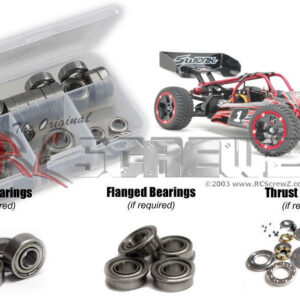 swz011b - SWORKz Fox 4x4 1/10th (#940001) Compatible Metal Shielded Bearing Kit