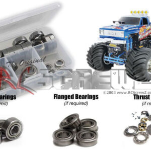 tam057b - Metal Shielded Bearing Kit For The Tamiya Super Clodbuster (#58321) (Copy)