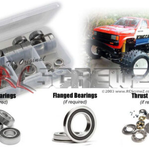 tam083r - Tamiya Nissan King Cab (#58081) Compatible Rubber Shielded Bearing Kit