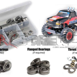 tam102b - Metal Shielded Bearing Kit Compatible With Tamiya King BlackFoot (#58192)