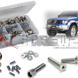 tam121 - Tamiya Pajero (Re-Release) Stainless Steel Screw Kit