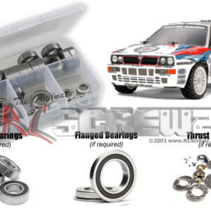 tam132r - Tamiya DF-03a Chassis Series Rubber Shielded Bearing Kit
