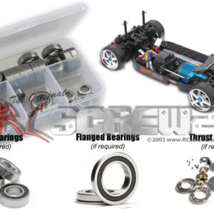 tam134r - Tamiya TT01 Type E (#58450) Rubber Shielded Bearing Kit